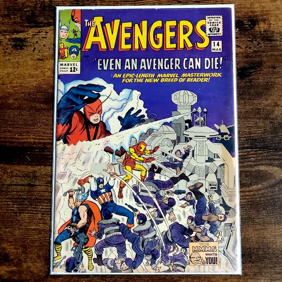 Avengers #14 FN+ 6.5 1st Appearance Of Ogor & The Kallusians! Silver Age Marvel - Picture 2 of 3